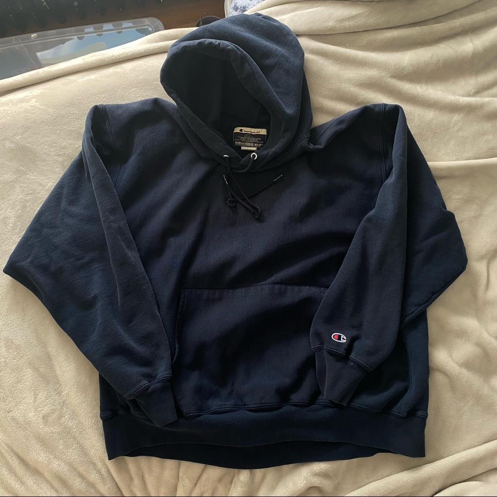 Champion Reverse Weave Mens 2XL XXL Hoodie Sweatshirt